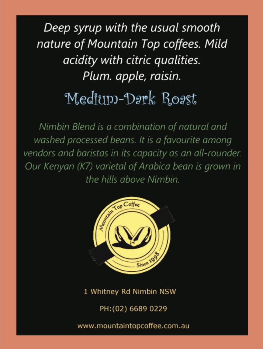Nimbin Blend Roast Coffee